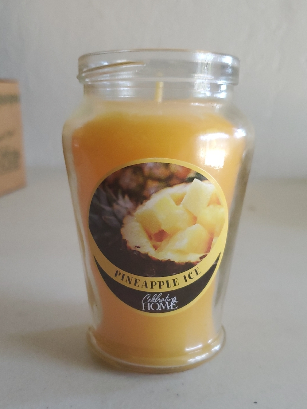 Pineapple Ice Classic Jar Candle 10 oz Burn about 50 hours Celebrating Home NOS
